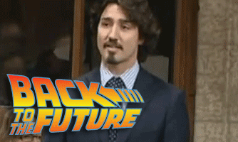 Trudeau back to the future